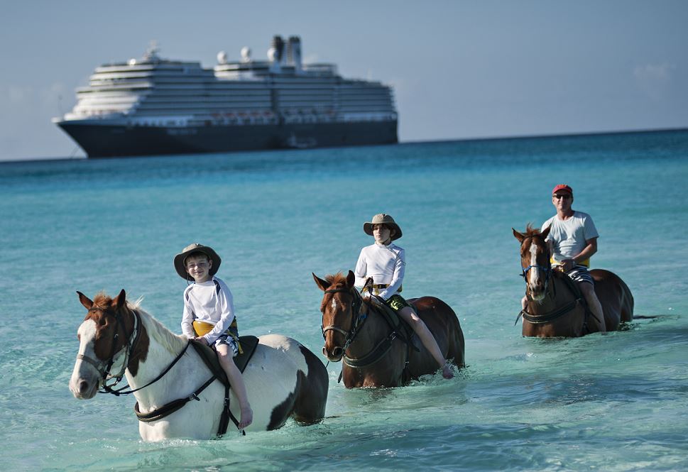 Horseback Riding at Half Moon Cay